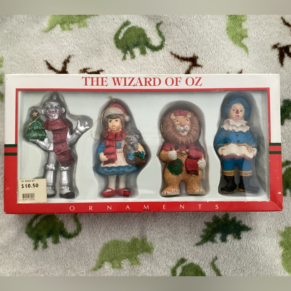 Kurt Adler - NIB - The Wizard of Oz Christmas Ornament Set